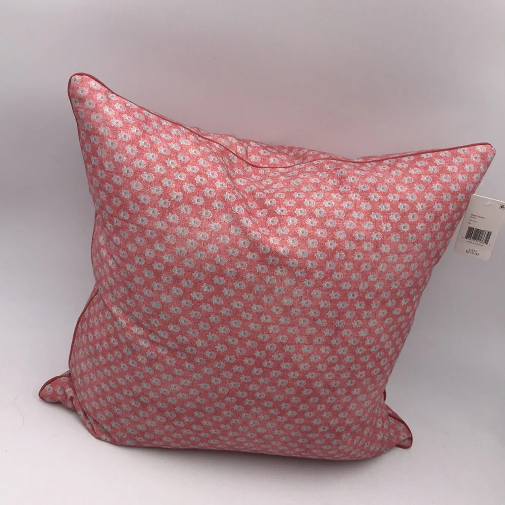 Ralph Lauren Louisa Throw Pillow In Vintage Red